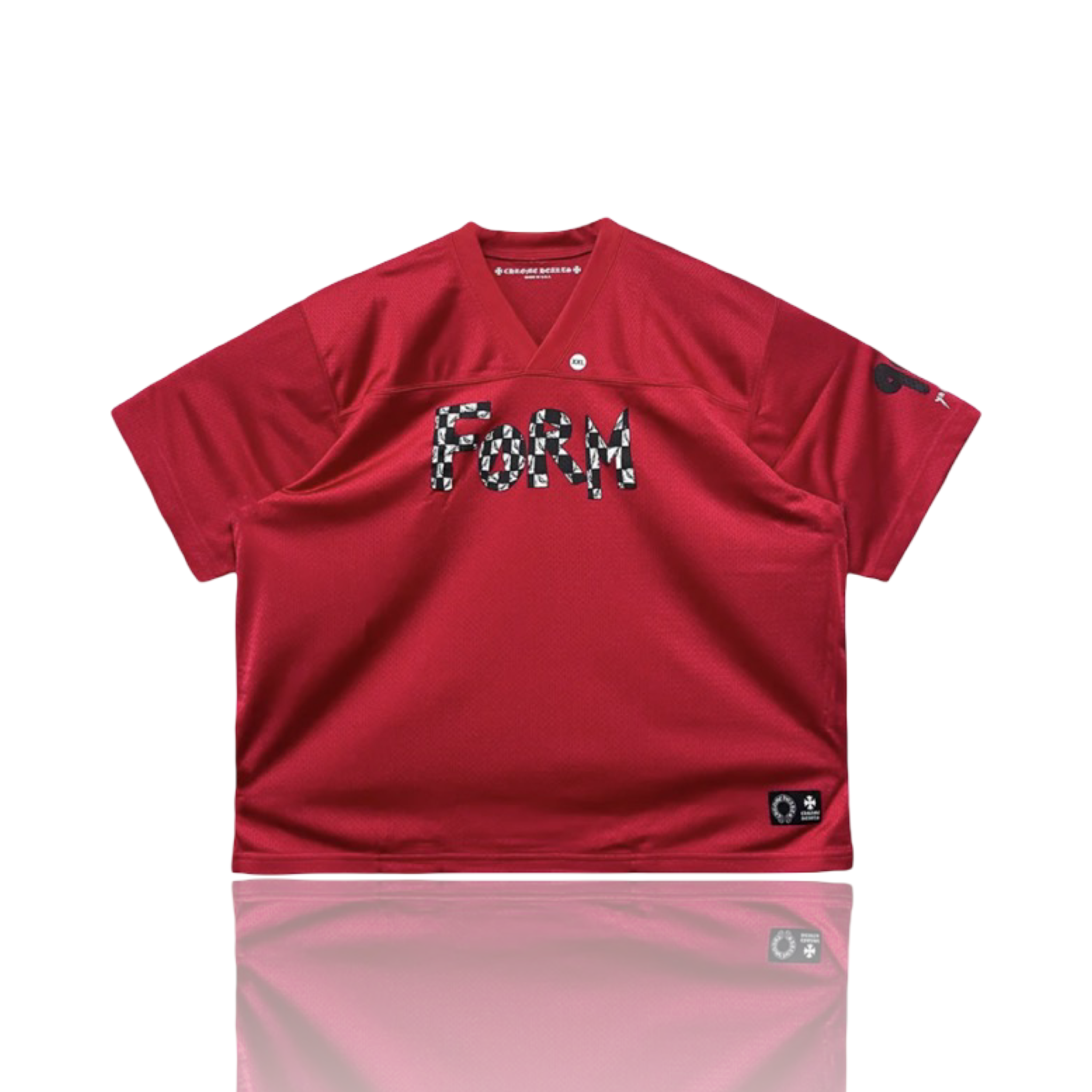 Chrome Hearts Stadium Mesh Jersey Red