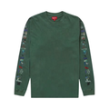 Supreme AOI Icons L/S Top Dusty Green