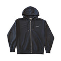 Celine Loose Zipped Hoodie Black