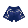 Hellstar Warm Up Shorts Blue