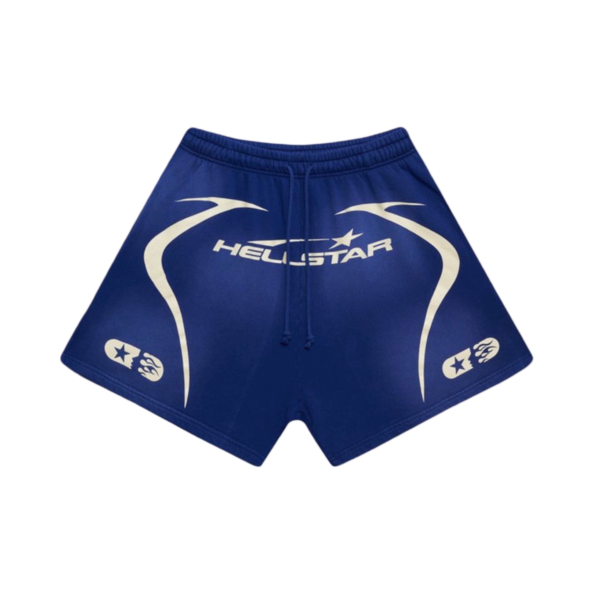 Hellstar Warm Up Shorts Blue