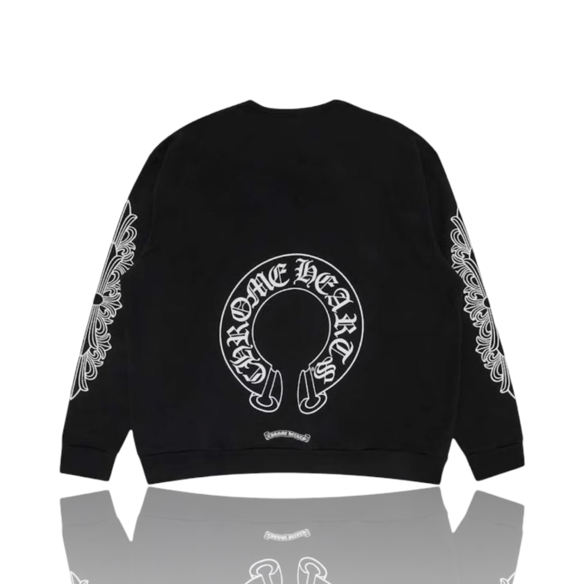 Chrome Hearts Horseshoe Crewneck Black