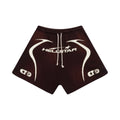 Hellstar Warm Up Shorts Brown