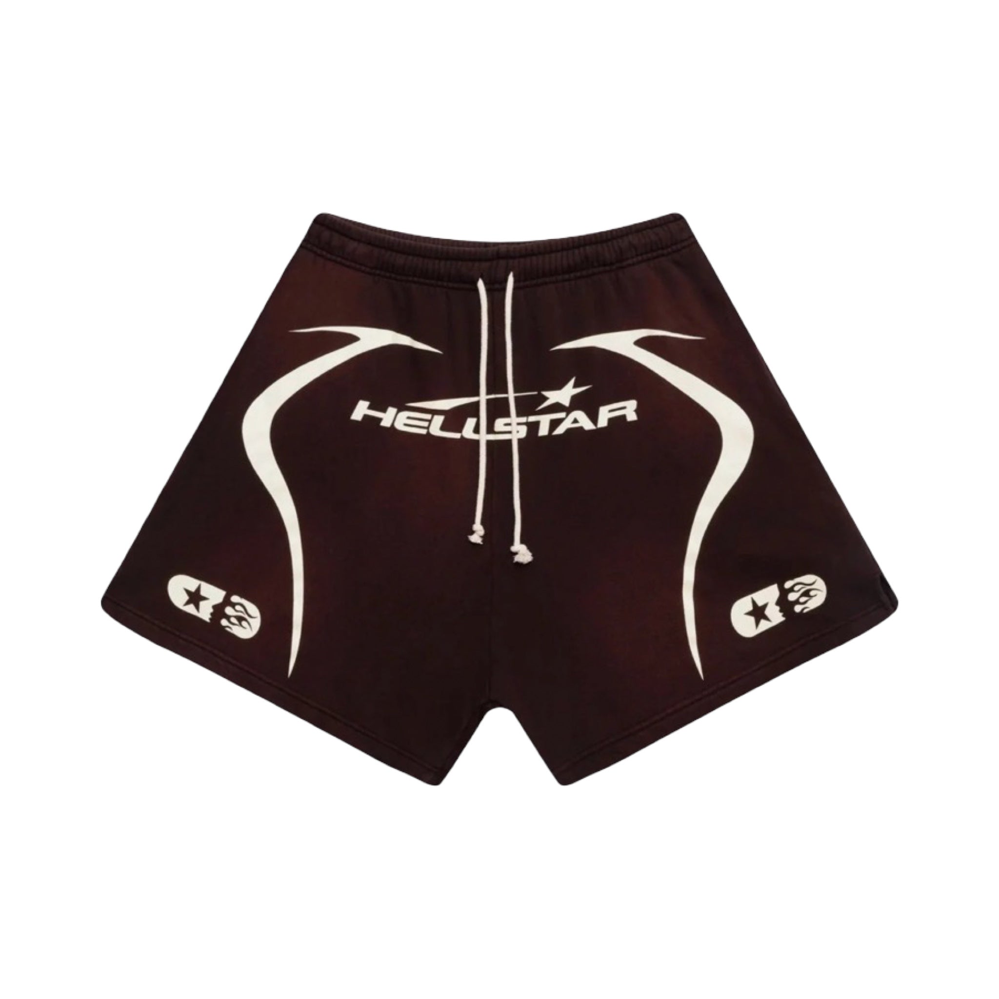 Hellstar Warm Up Shorts Brown