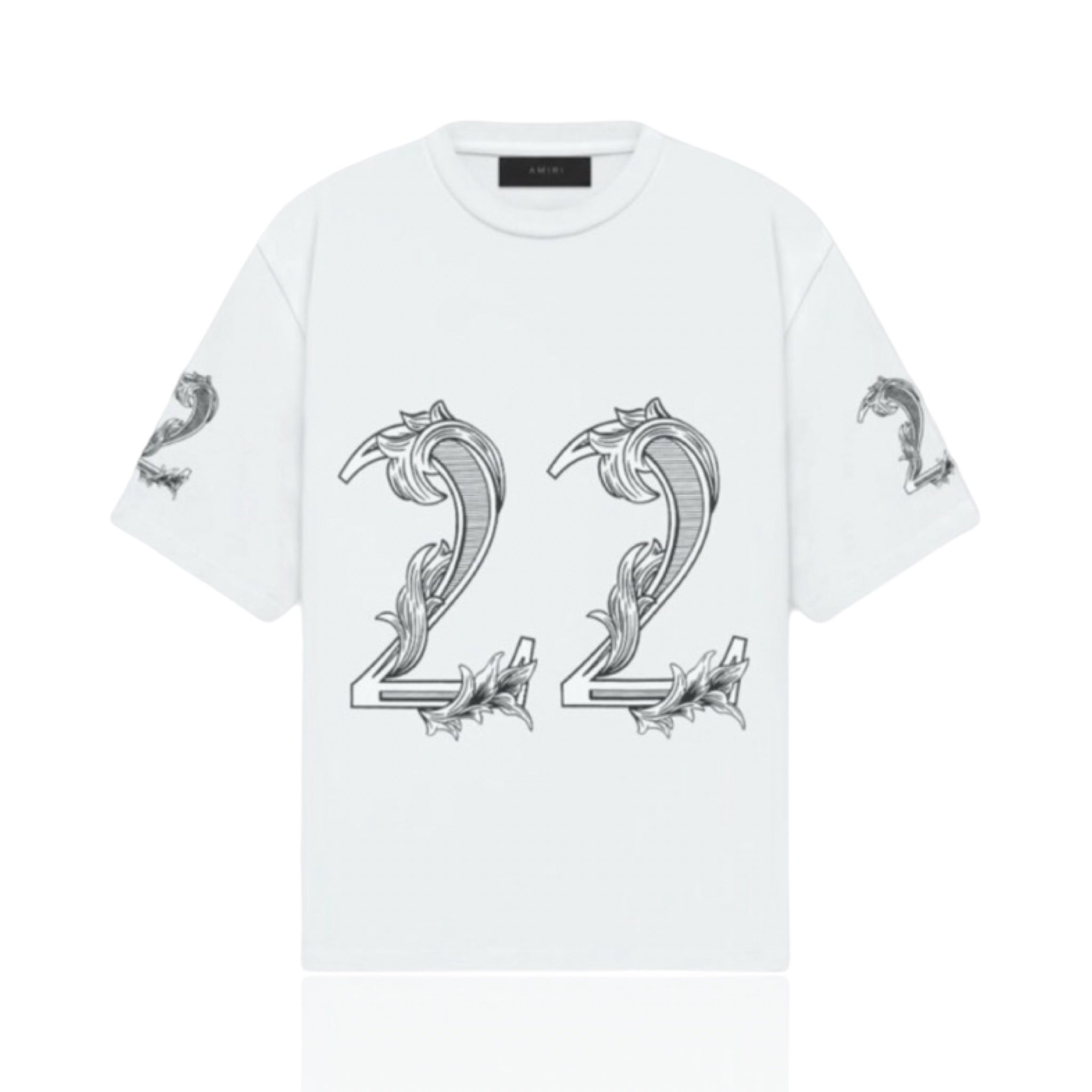 Amiri 22 Oversized T-Shirt White