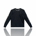 Chrome Hearts Neck Logo Longsleeve Black