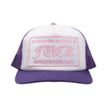Chrome Hearts Fuck Hollywood Trucker Purple/Pink