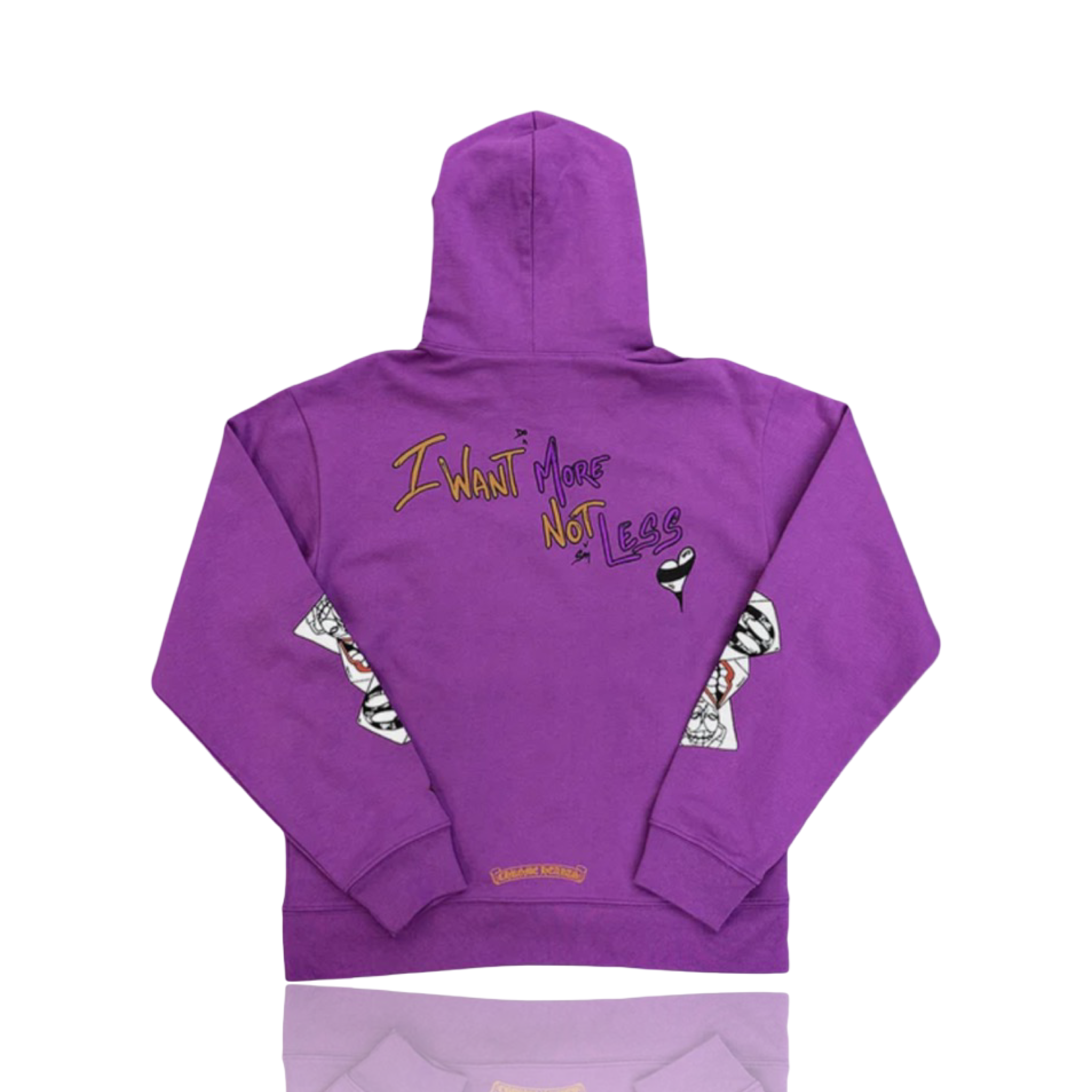 Chrome Hearts Matty Boy Purple More Not Less Hoodie