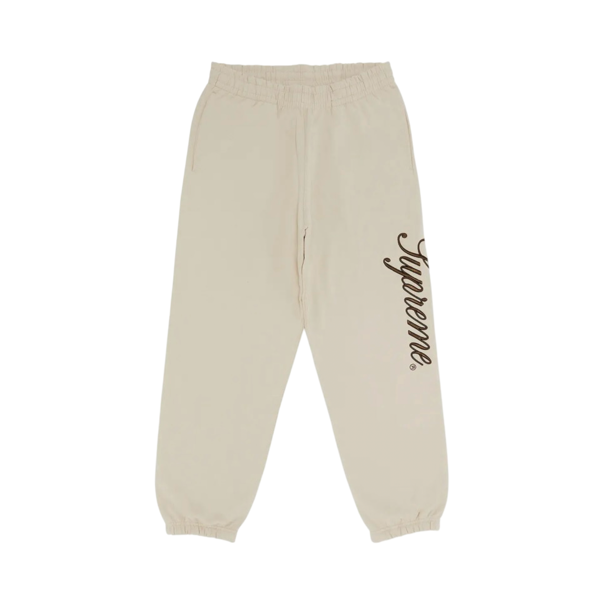 Supreme Script Sweatpant Bone