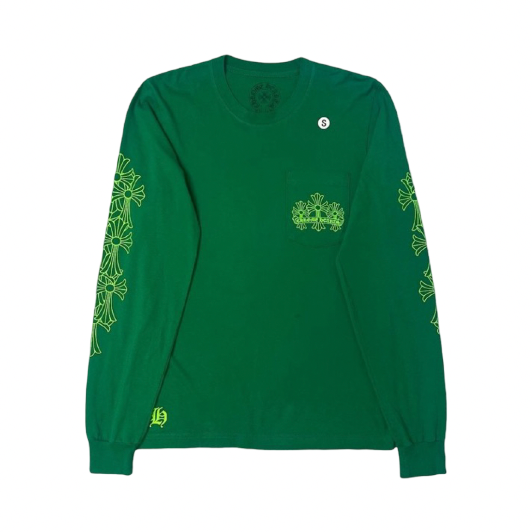 Chrome Hearts Green Cemetery Long Sleeve