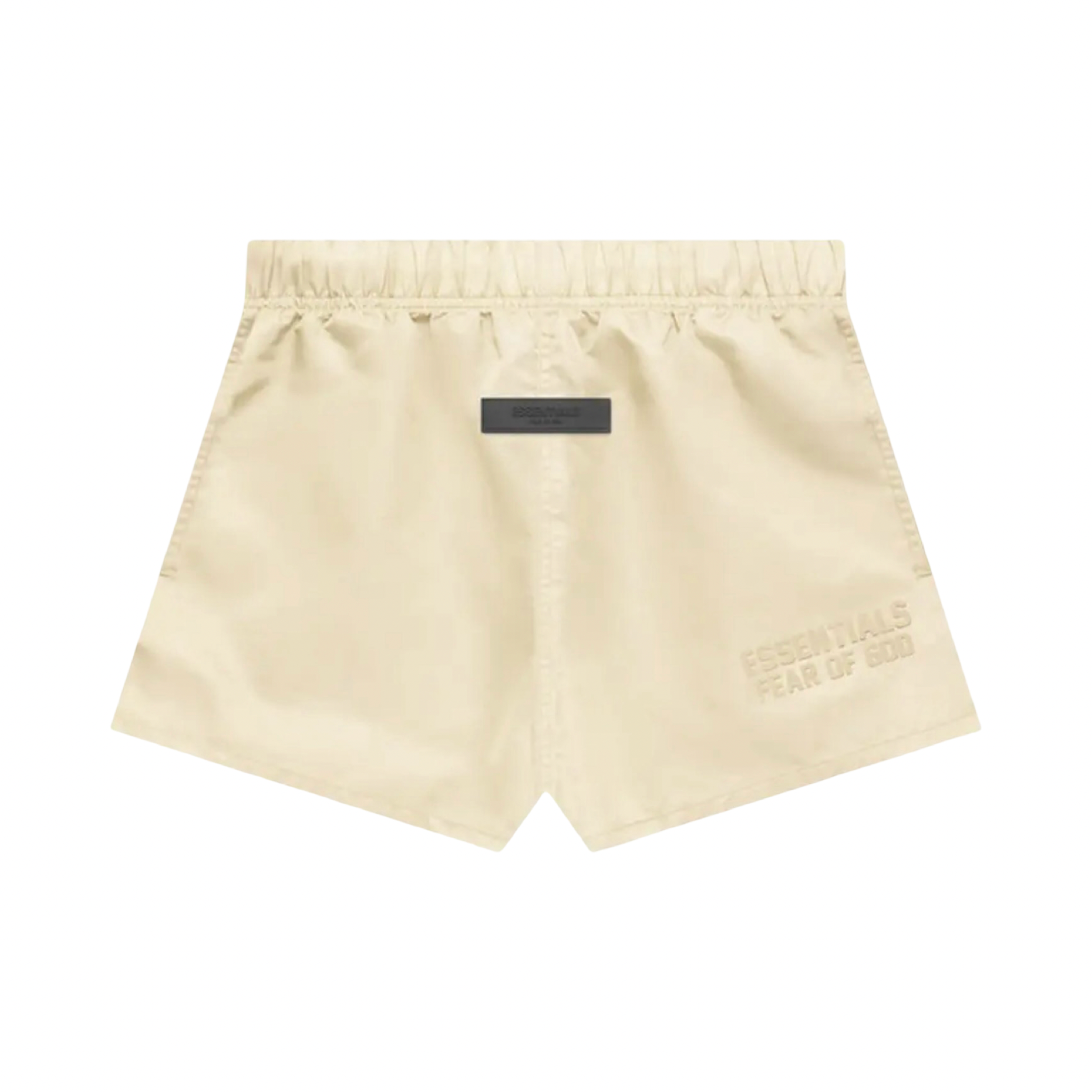 Essentials Kids Nylon Running Shorts Egg Shell