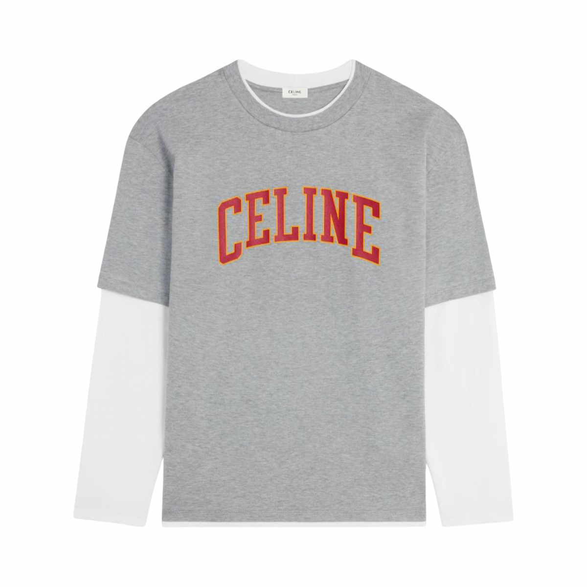 Celine Double Layered Longsleeve Grey