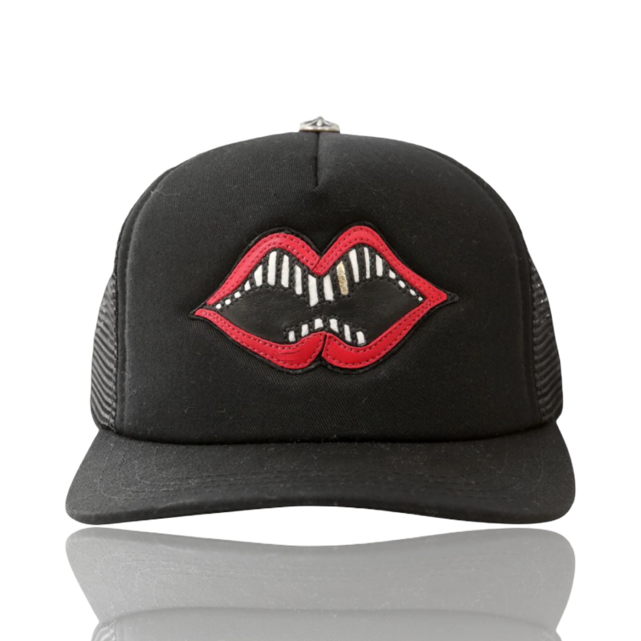 Chrome Hearts Matty Boy Chomper Hat Black/Red