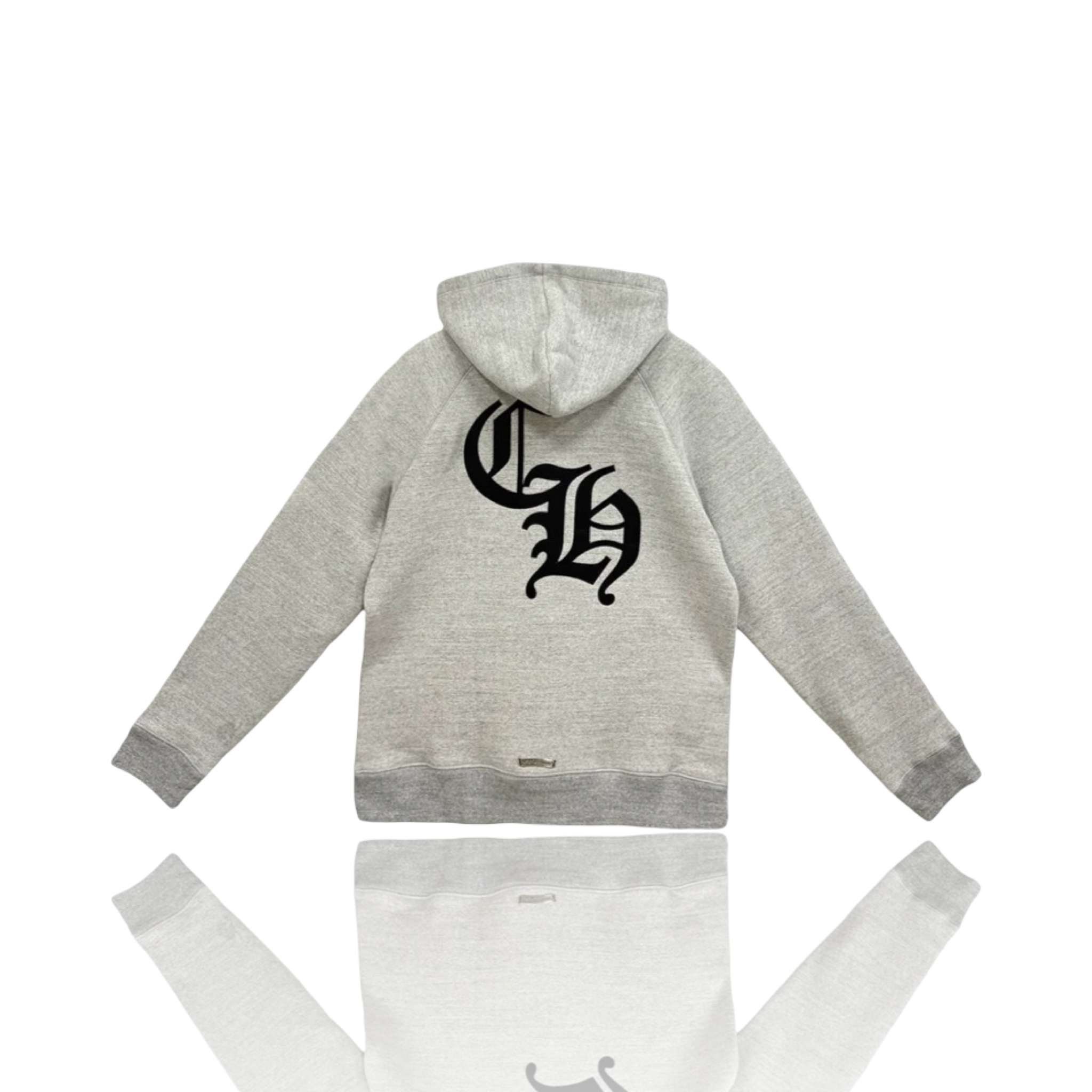 Chrome Hearts Nylon Triple Cross Hoodie Grey