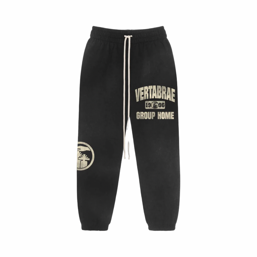 Vertabrae Group Home Black Sweats
