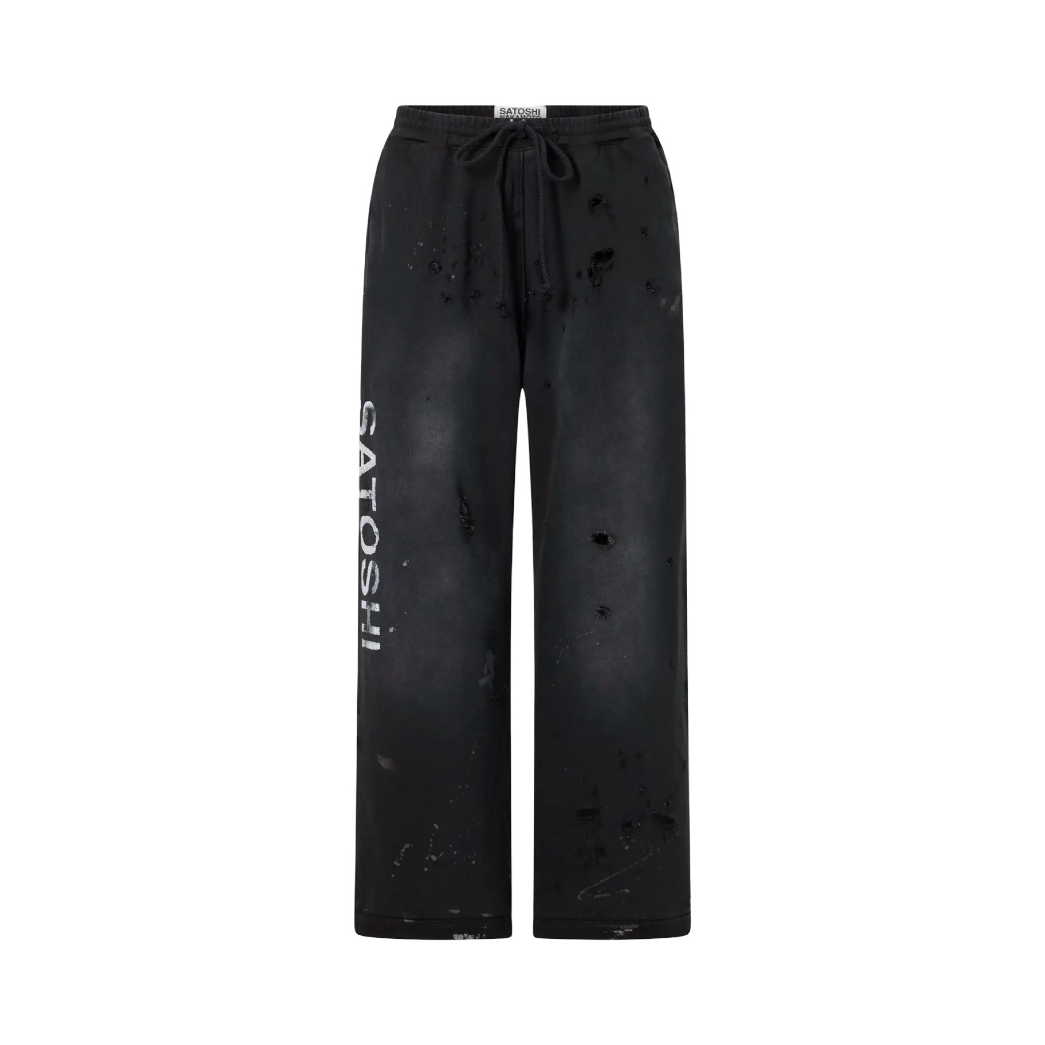 Satoshi Nakamoto Luke Fleece Sweats Black
