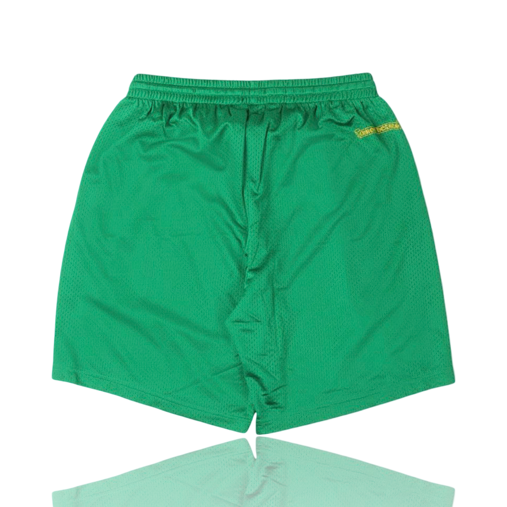 Chrome Hearts Stadium Mesh Shorts Green