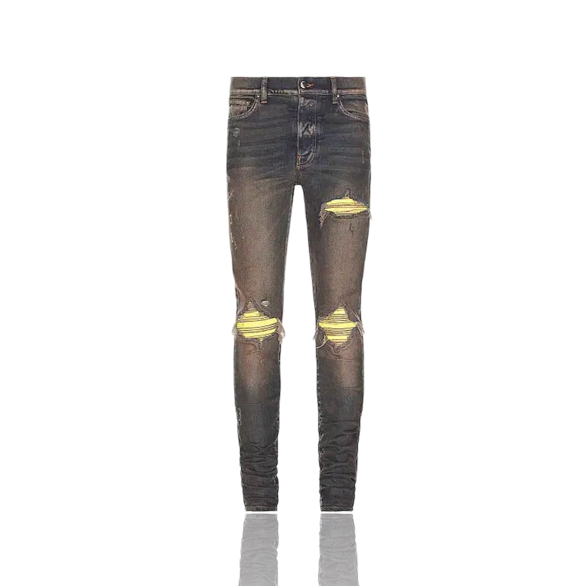 Amiri MX1 Washed UltraSuede Washed Jeans