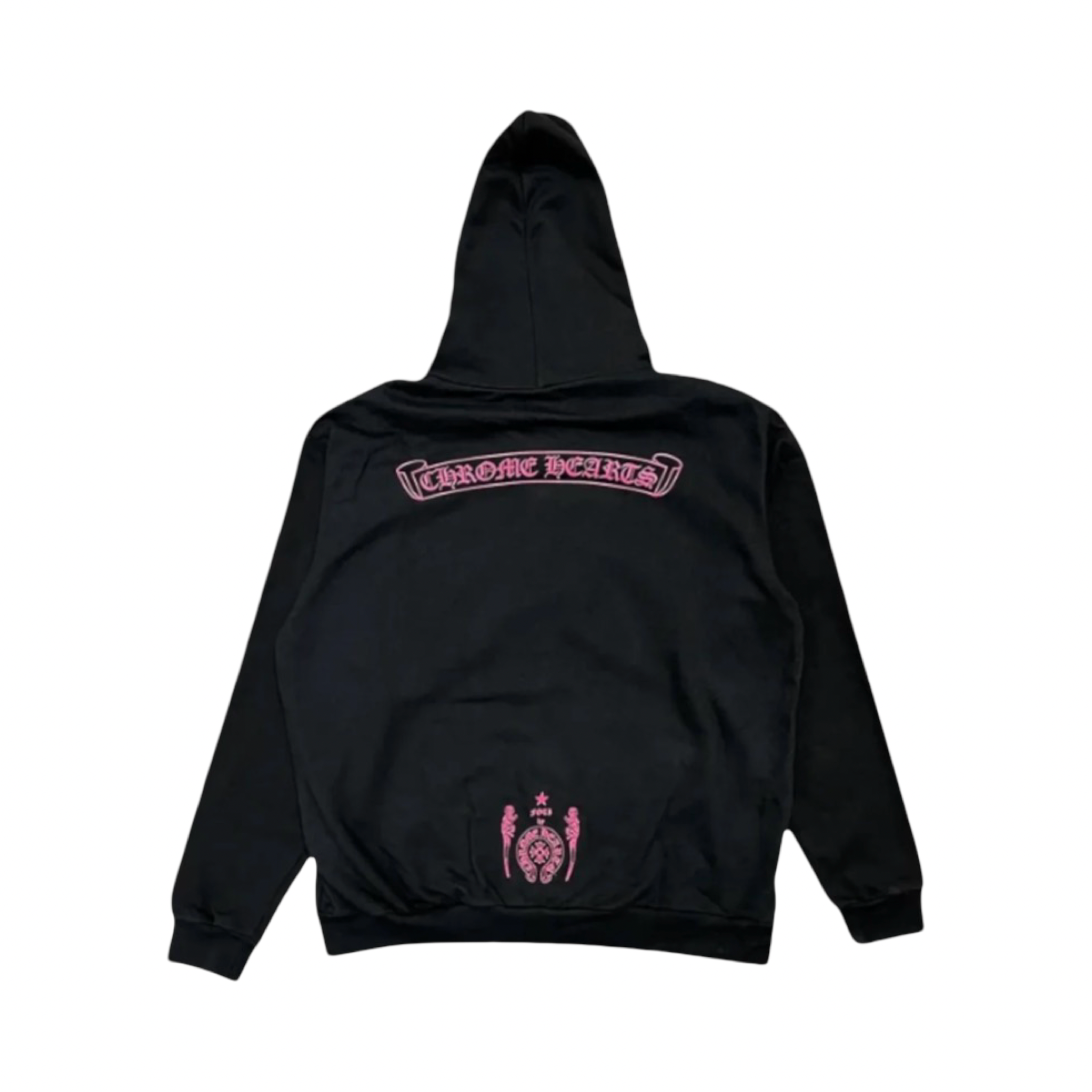 Chrome Hearts Pink Foti Logo Zip Up