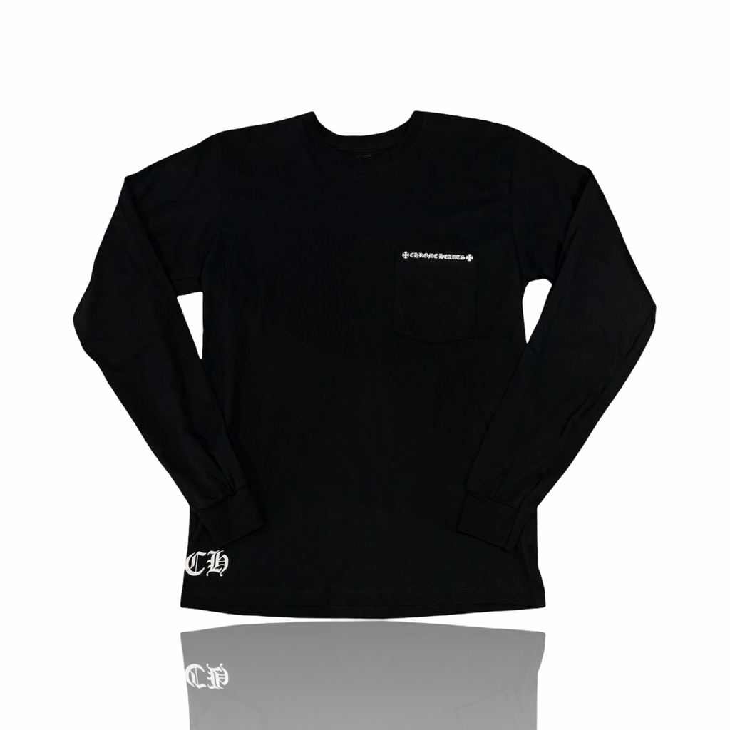 Chrome Hearts Hollywood Plus Cross LongSleeve Black