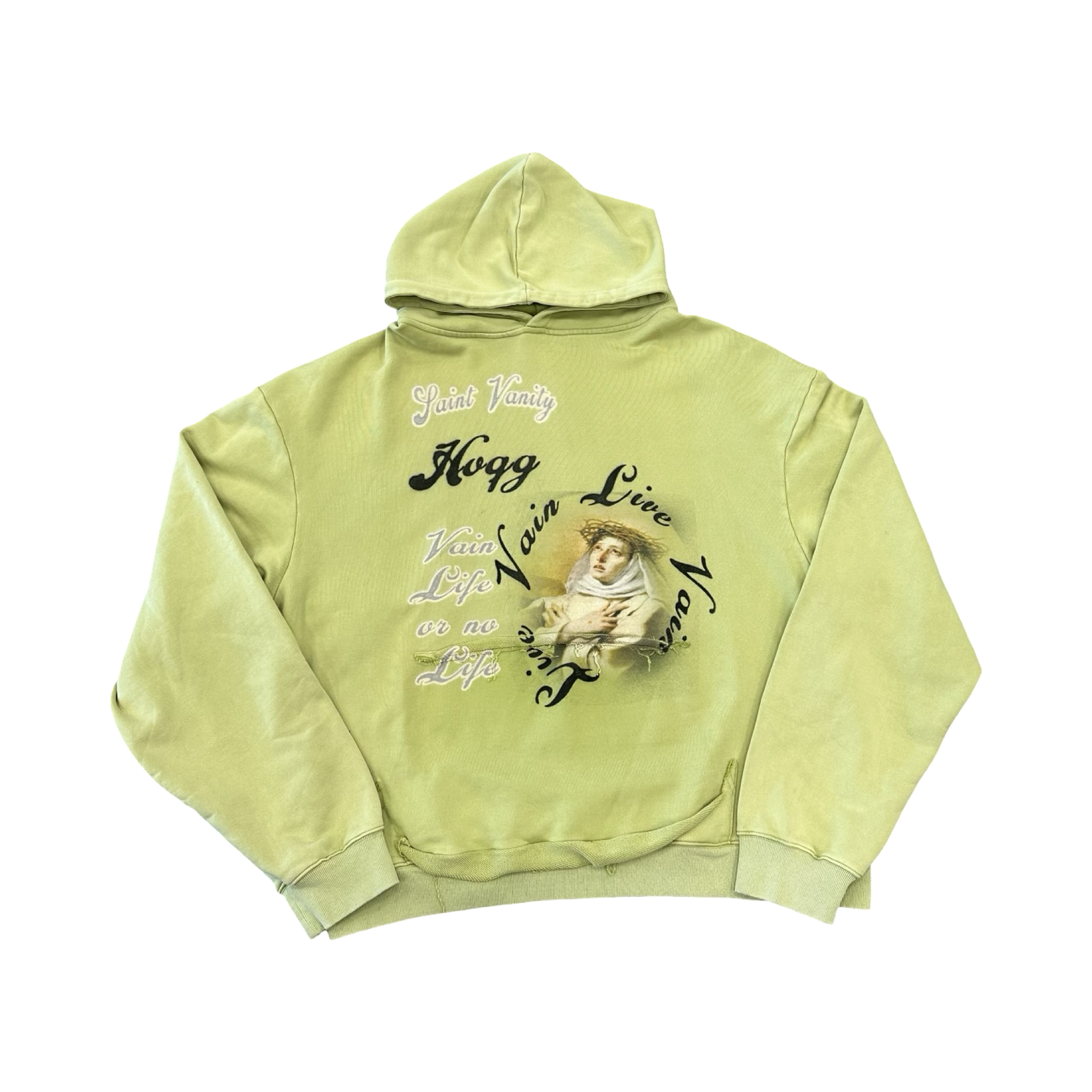 Saint Vanity Mint Jesus Hoodie