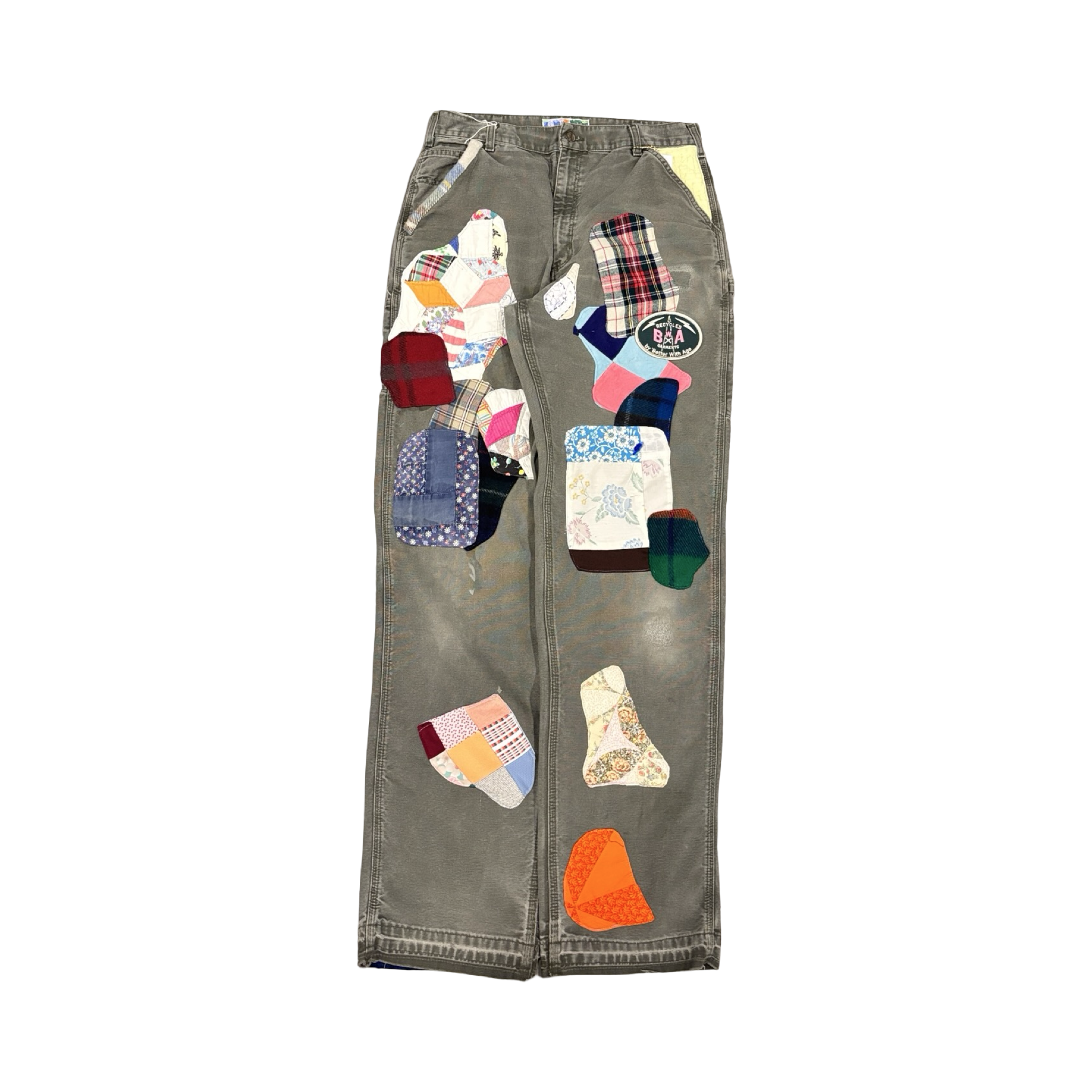 *Better With Age American Repair Olive Single-Knee Trouser
