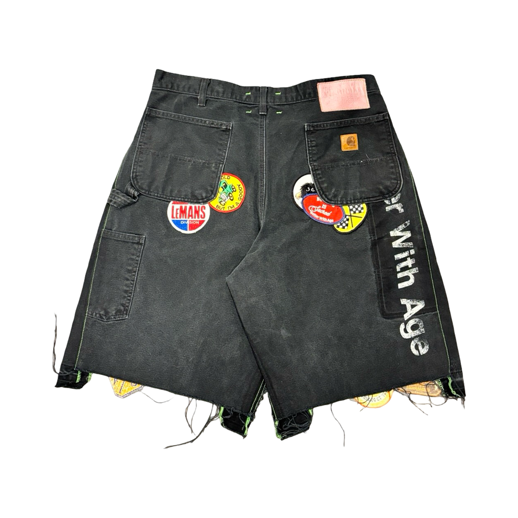 *Better With Age Gentlemen's Single-Knee Short Multi Black #1
