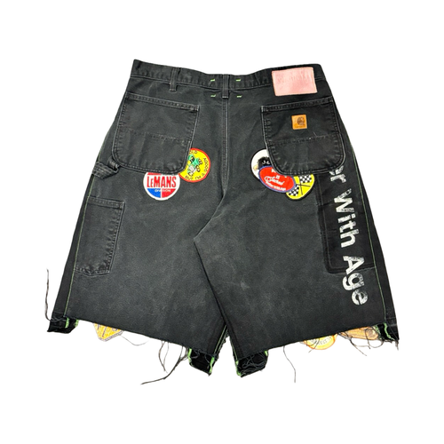*Better With Age Gentlemen's Single-Knee Short Multi Black #1
