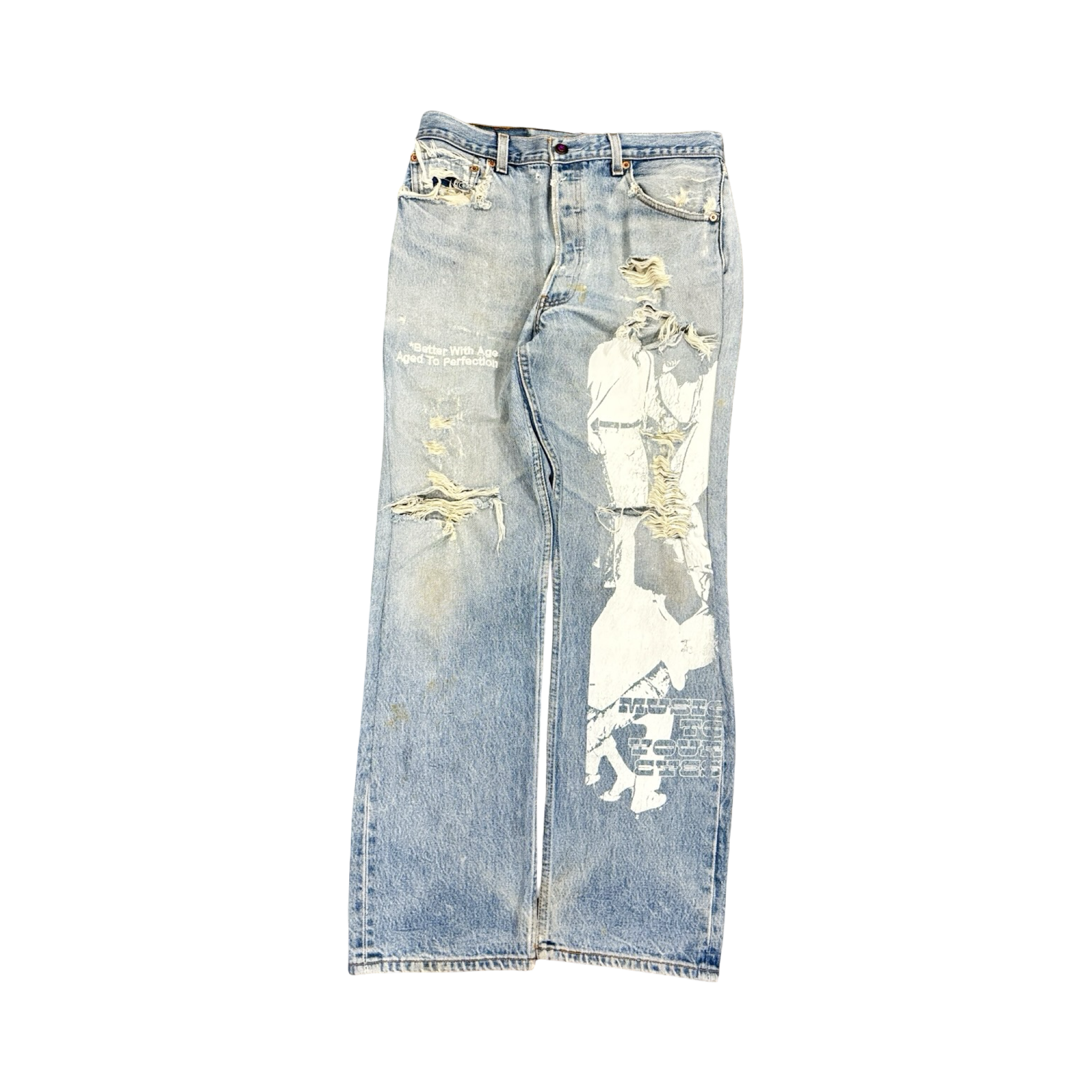 *Better With Age Music To My Eyes Denim