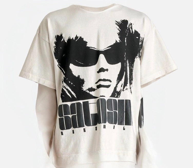 Satoshi Nakamoto Sunglasses Girl T-Shirt