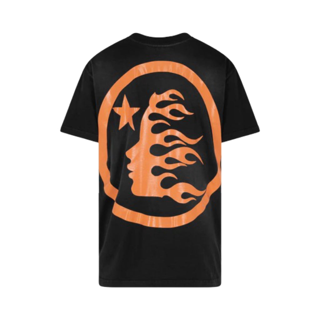 Hellstar Gel Sport Logo Tee Orange