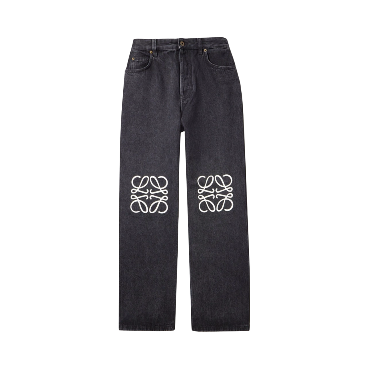 Loewe Anagram Jeans Black/White