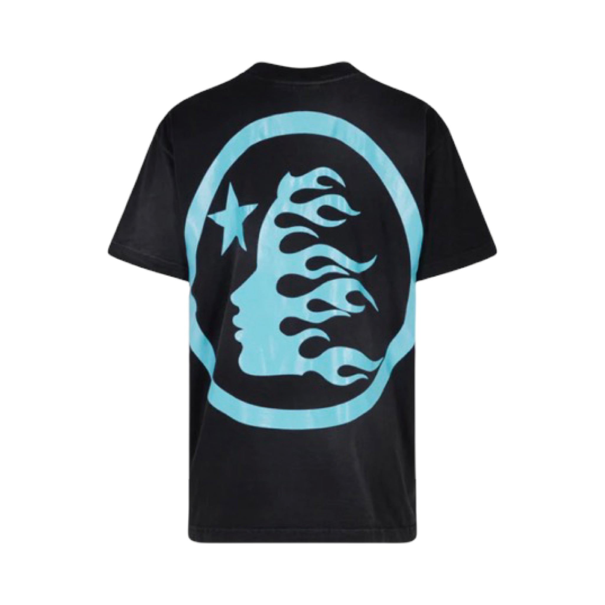 Hellstar Gel Sport Logo Tee Aqua Blue