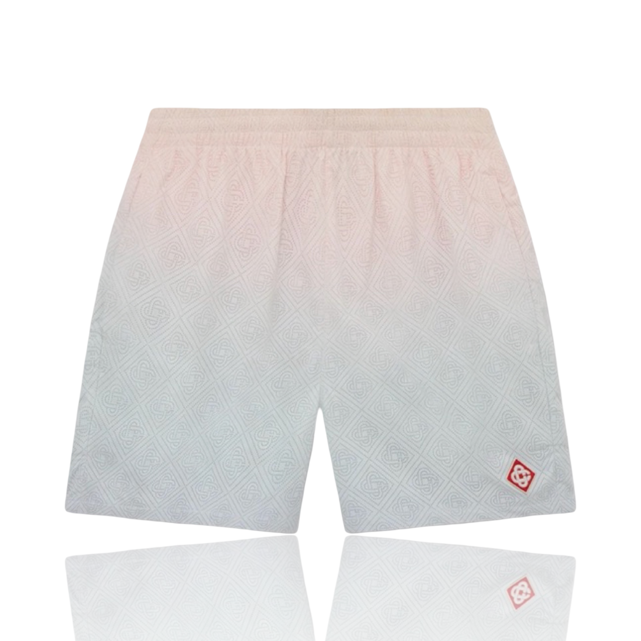 Casablanca Laser Perforated Taffeta Shorts