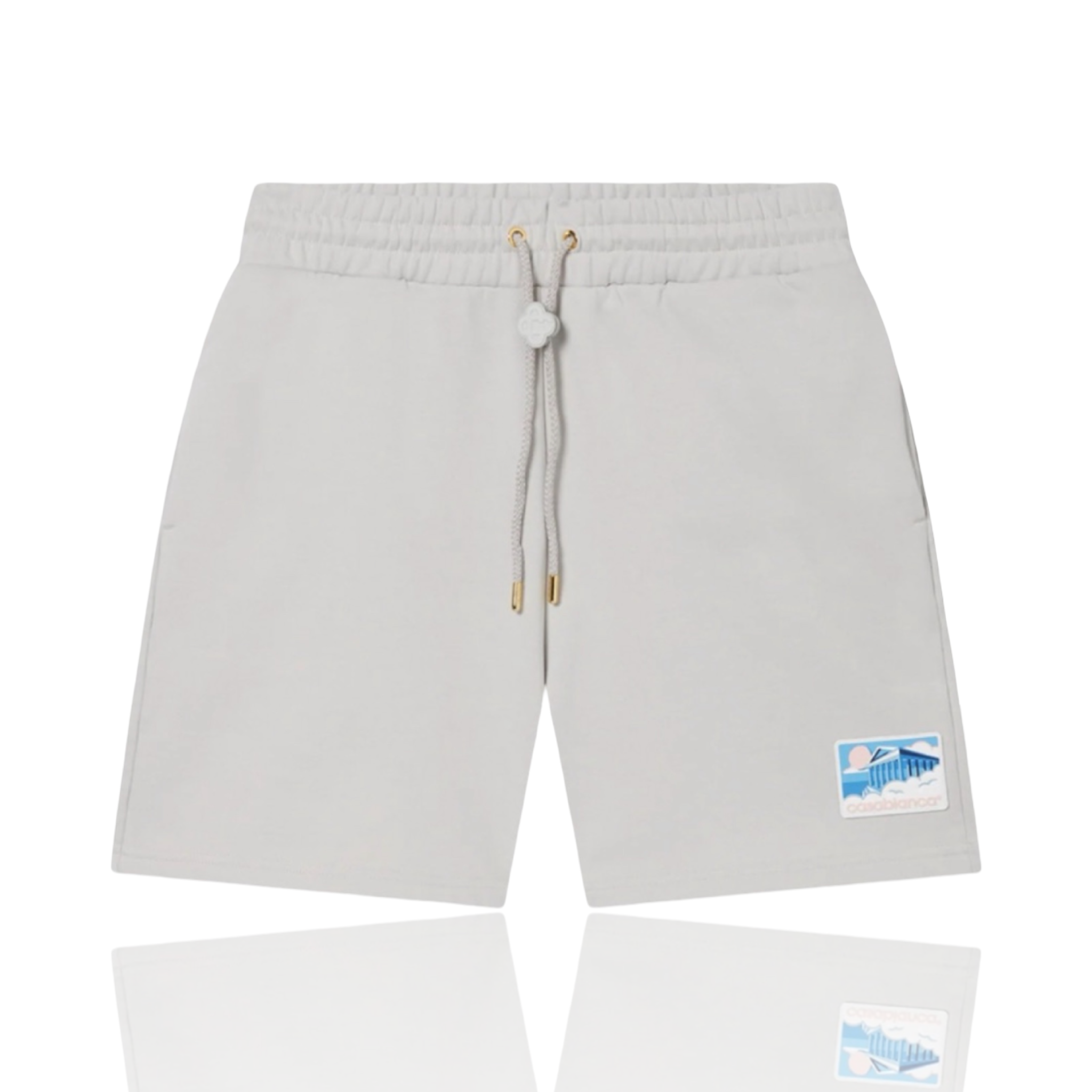 Casablanca Gray Greek Temple Shorts