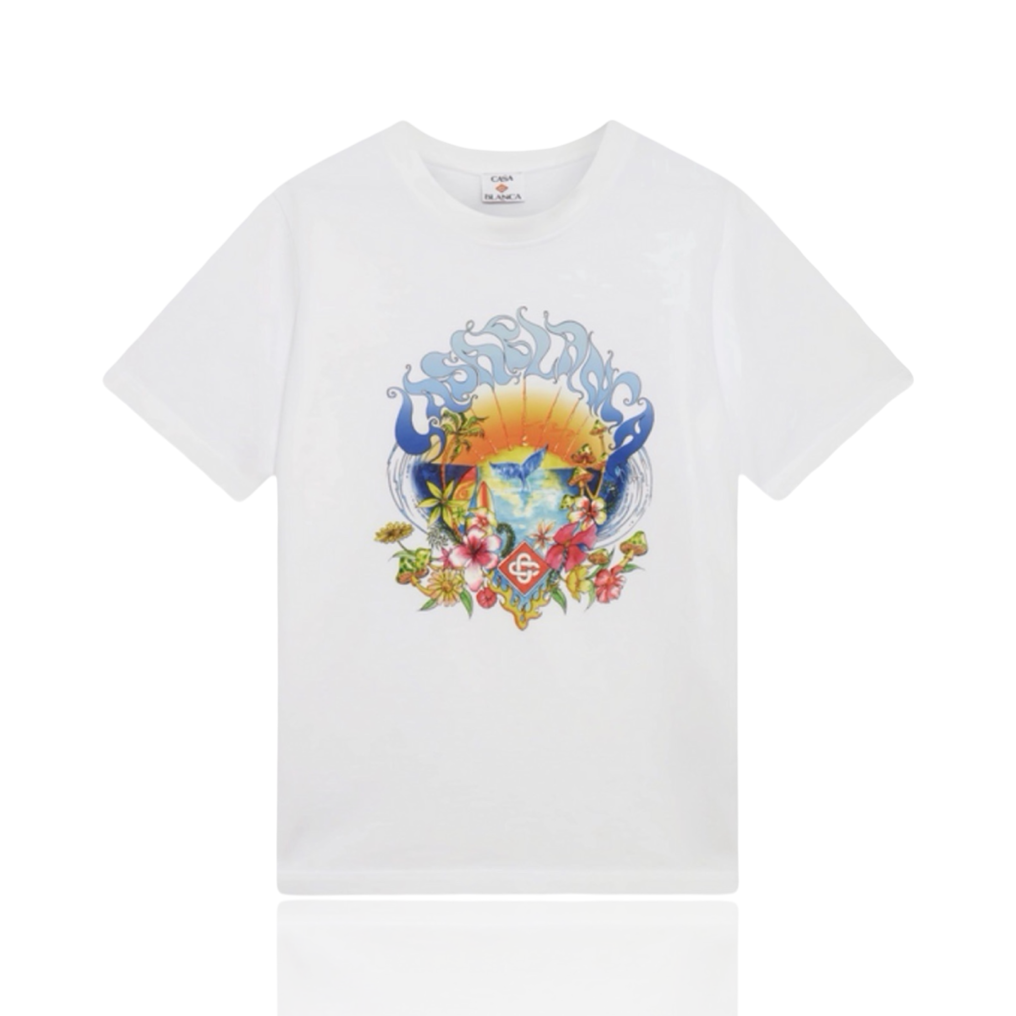 Casablanca Surf Trip Printed Tee
