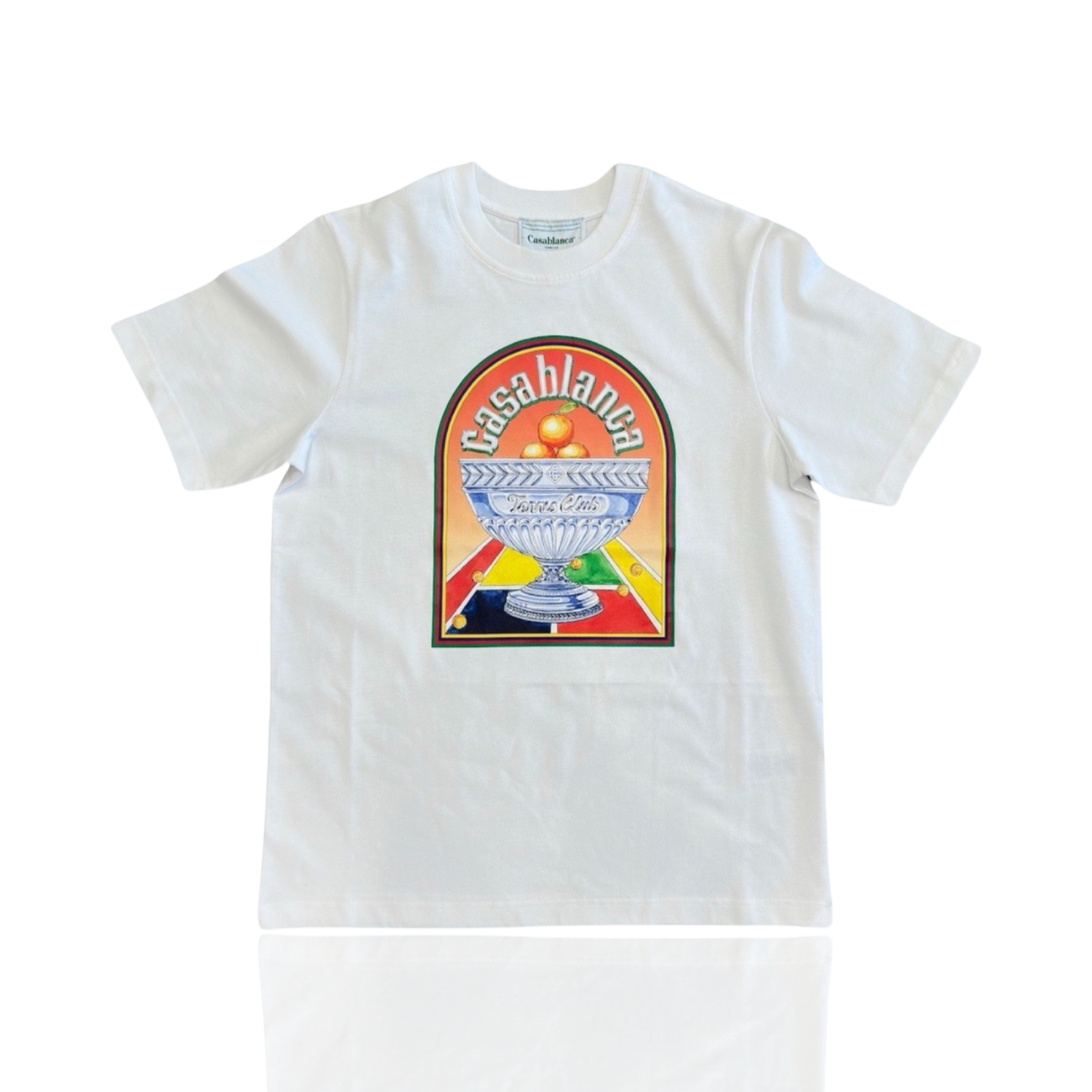 Casablanca White Terrain D'Orange T-Shirt