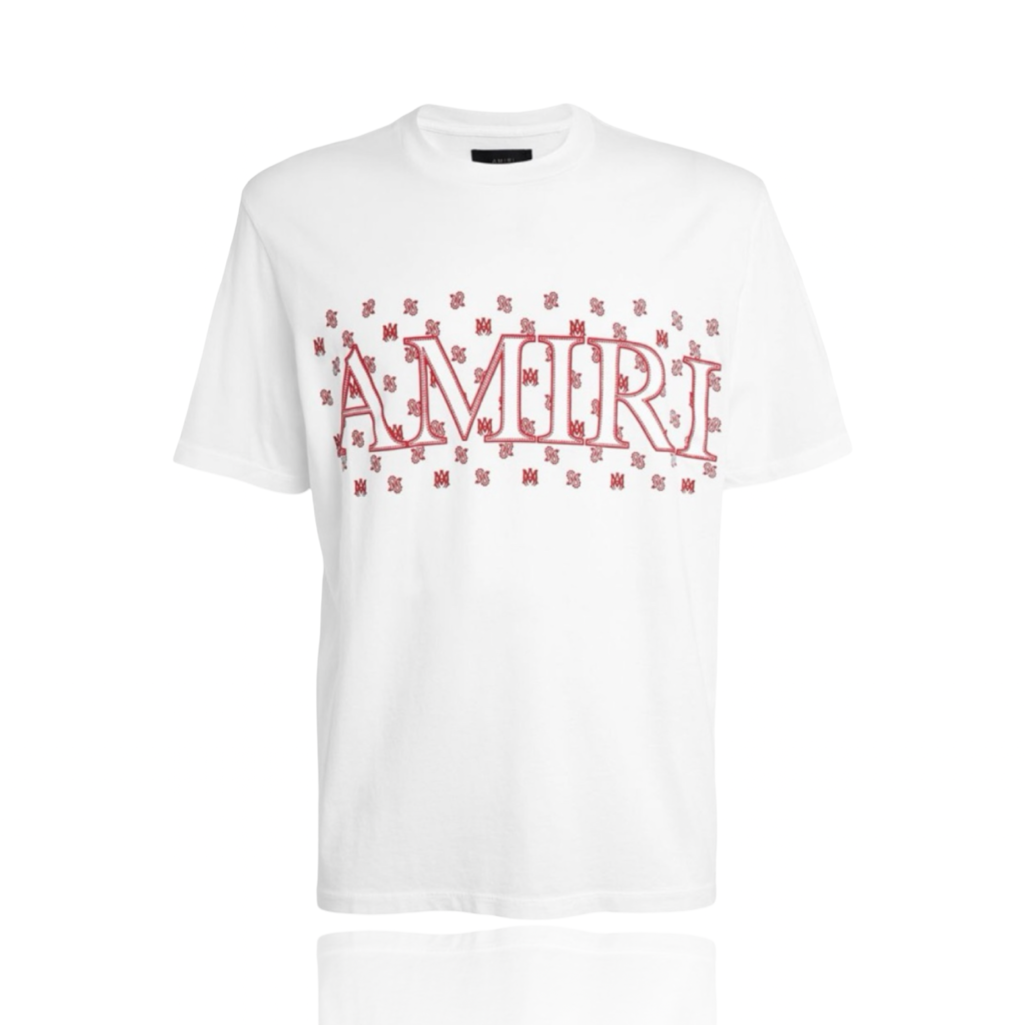 Amiri All Over Print Red/White T-Shirt