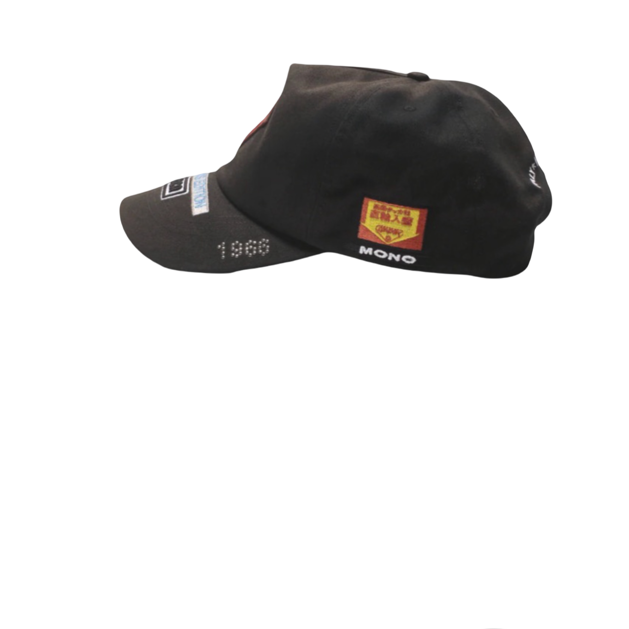 Paly Hollywood Rolling Stones Black Logo Hat