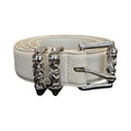 Chrome Hearts Celtic Roller Belt White