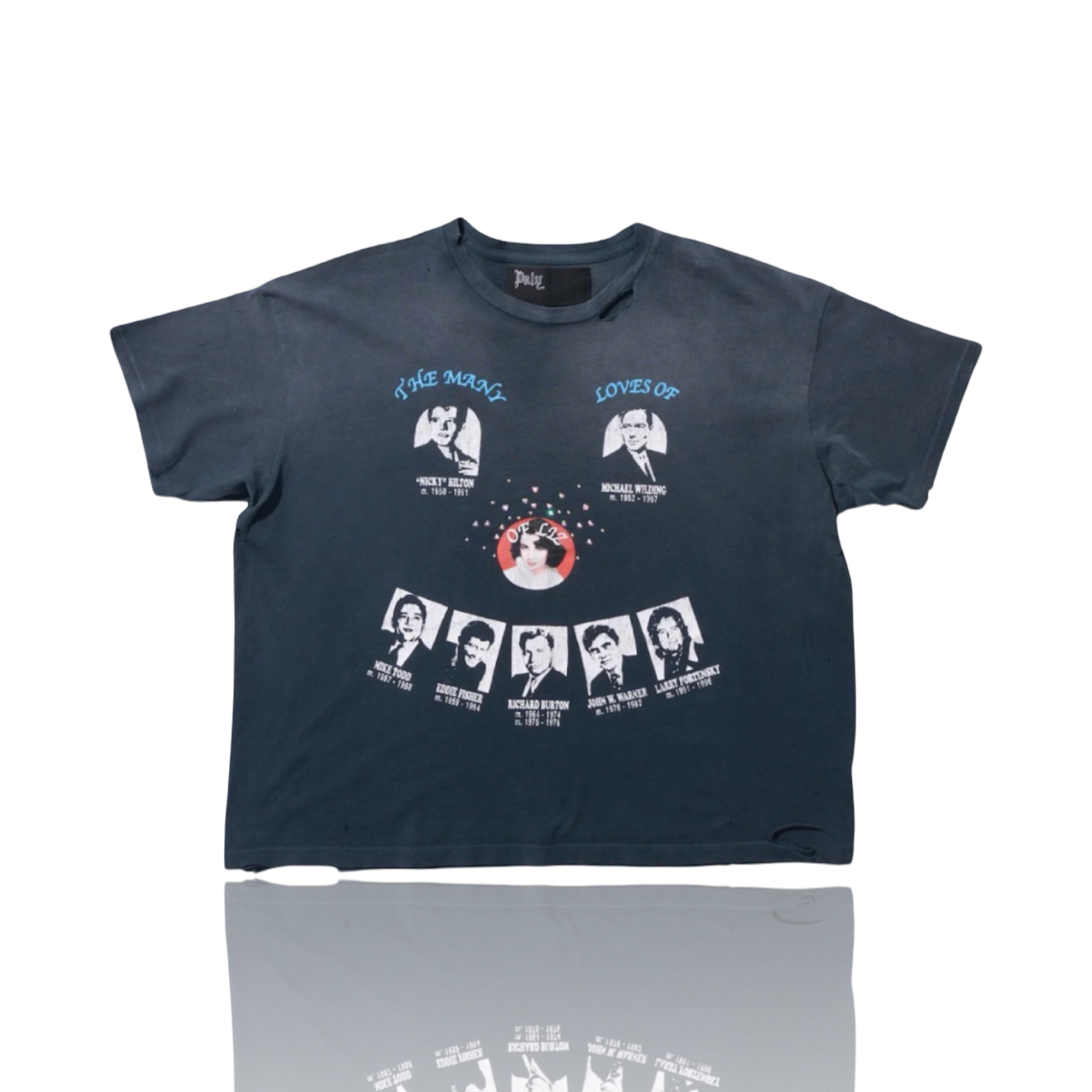 Paly Hollywood Loves Of Liz T-Shirt