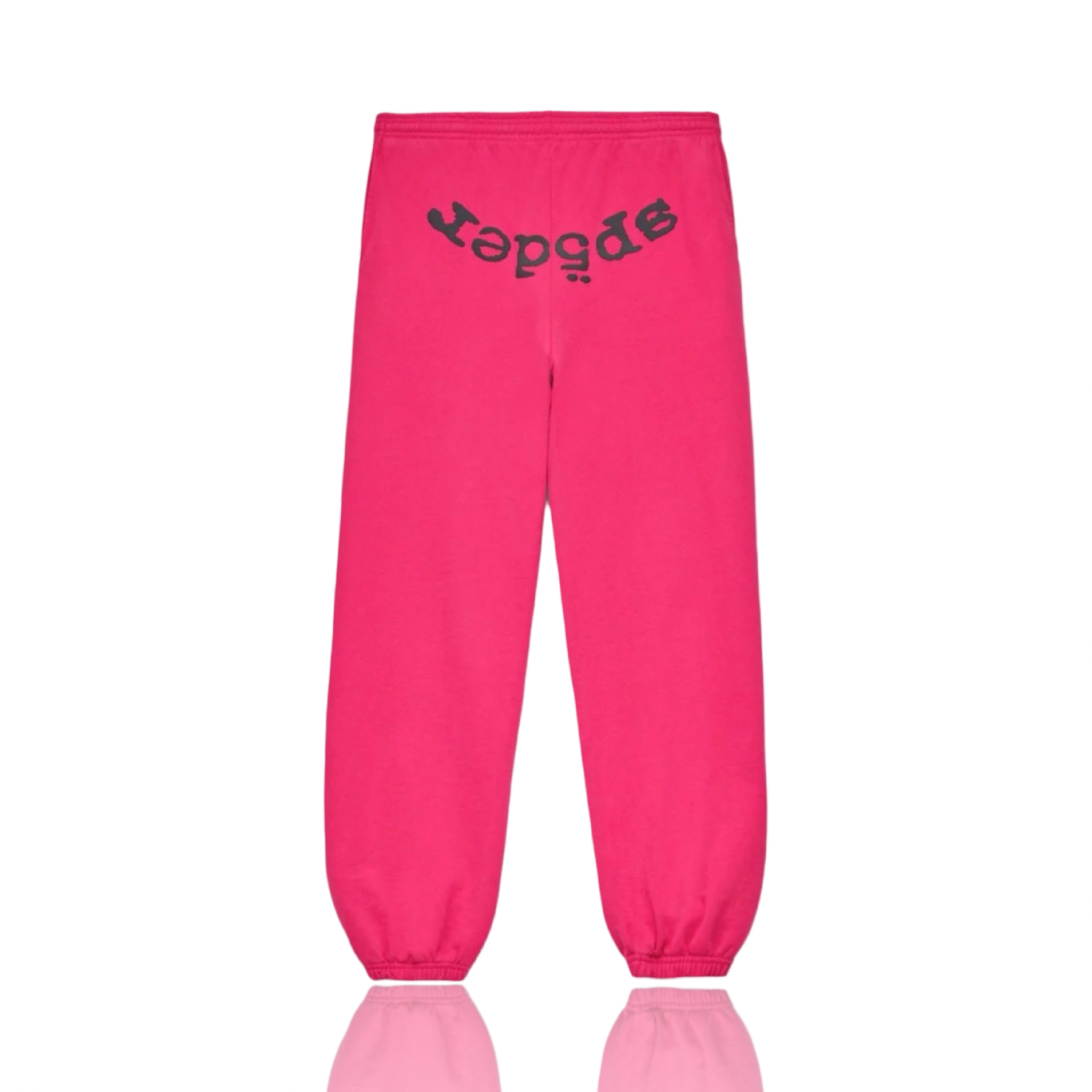 SP5DER OG Legacy Pink Black Web Sweatpant