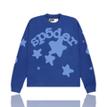 SP5DER Beluga Heavyweight L/S Tee Blue