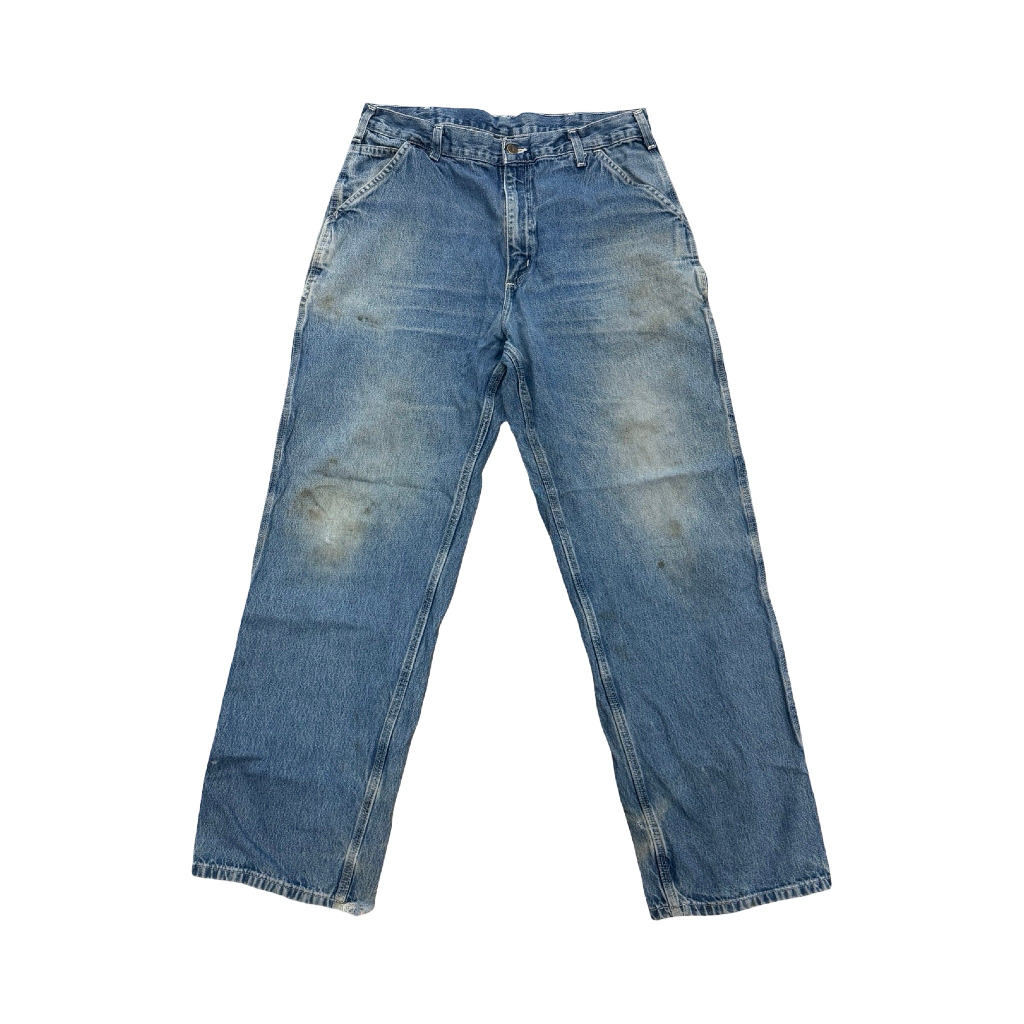 Carhartt Vintage Carpenter Blue Denim Jeans #3