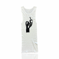 Chrome Hearts Ribbed Richard Stark Tank Top Black