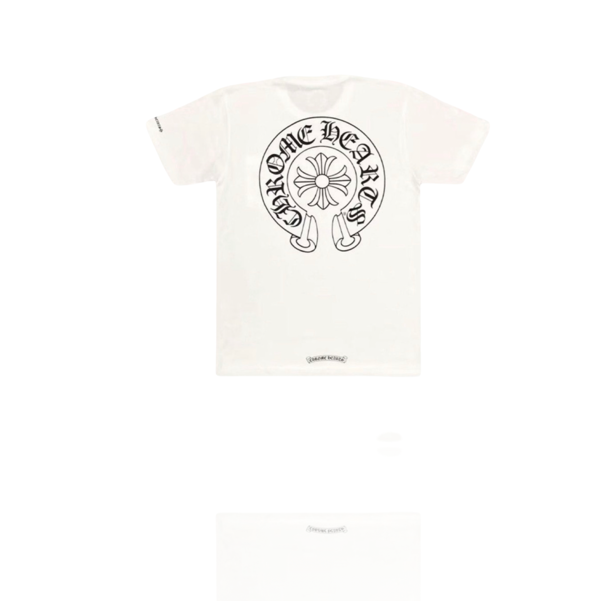 Chrome Hearts Horseshoe Logo Tee White