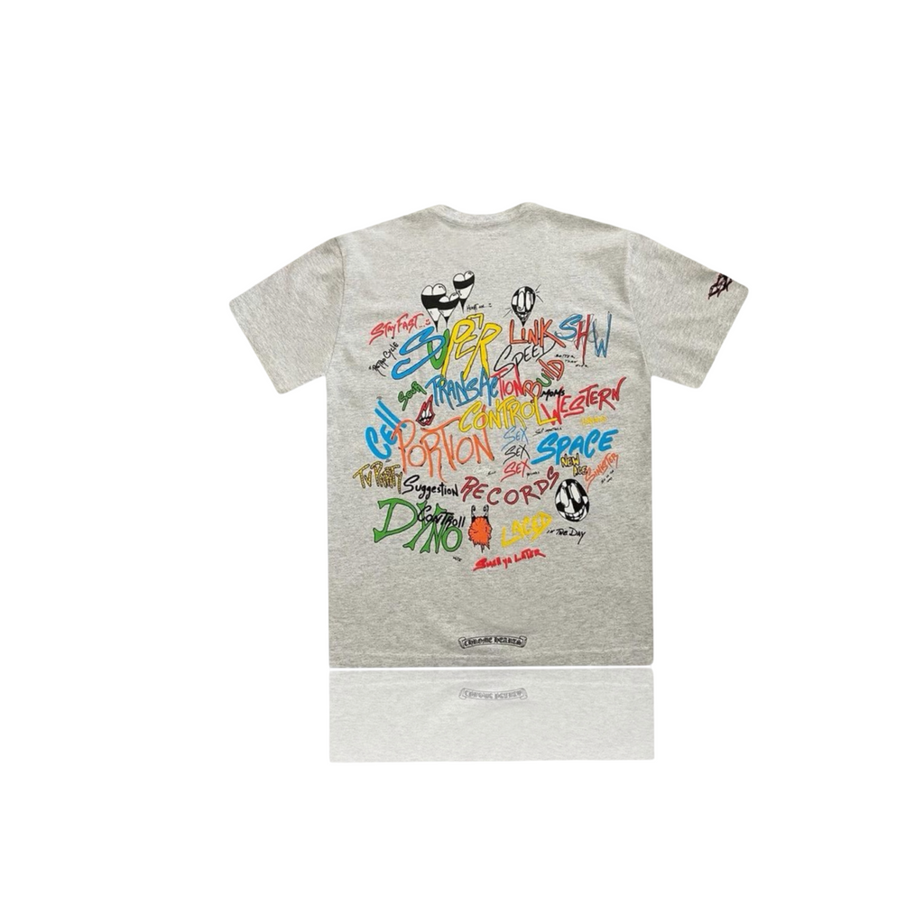 Chrome Hearts Matty Boy Brain Heather Grey Tee