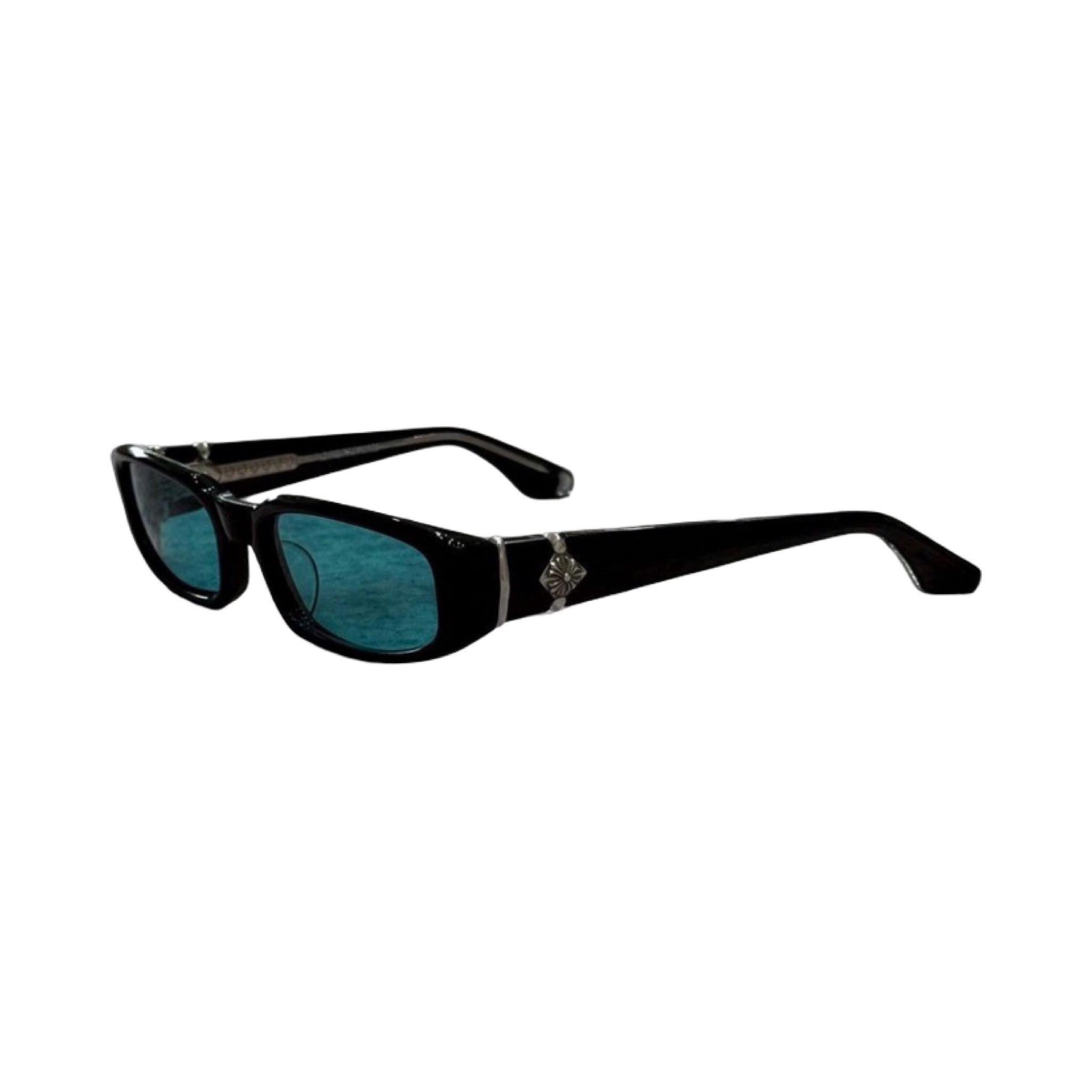Chrome Hearts Blueher Glasses Black/Silver