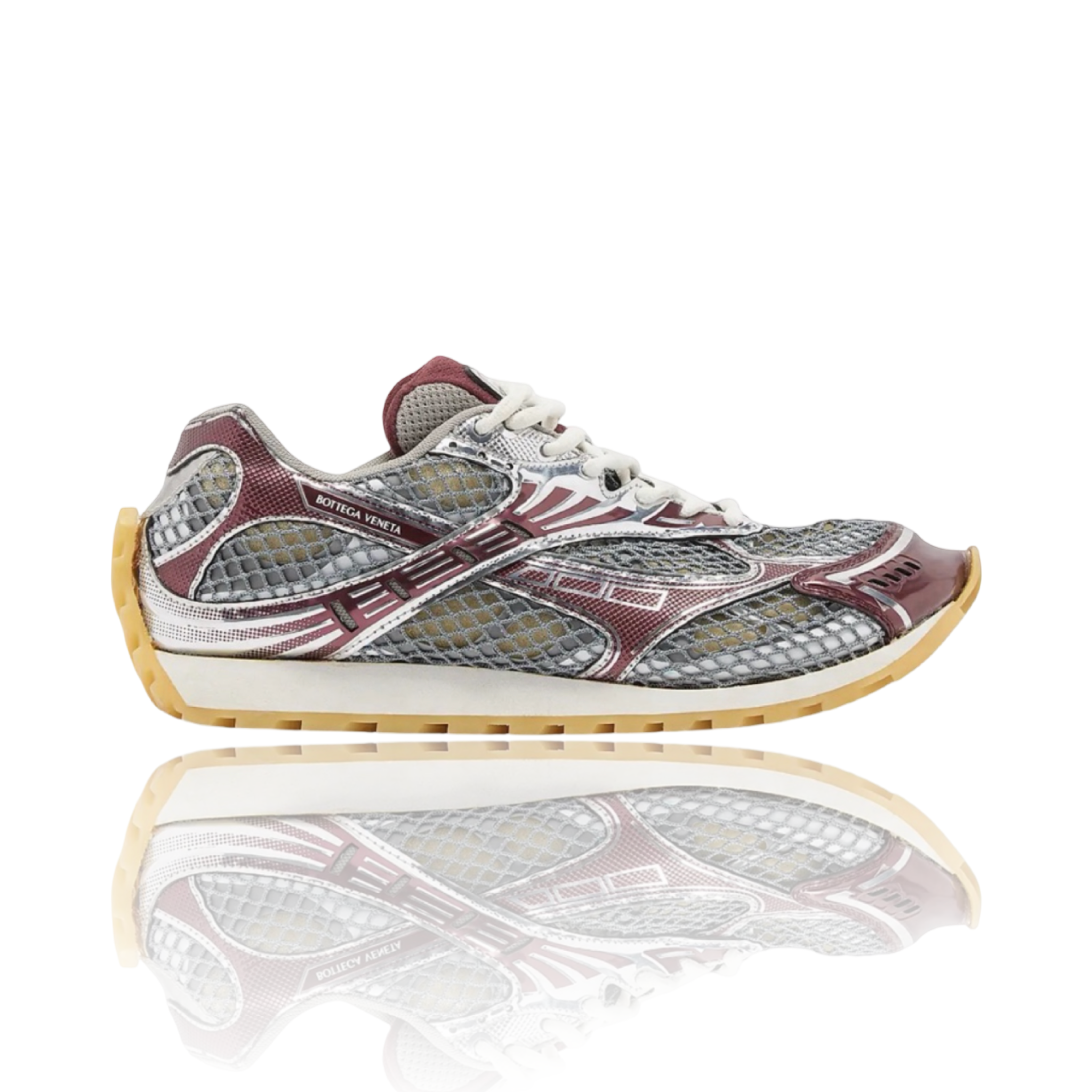 Bottega Veneta Orbit Sneakers Merlot/Vapor