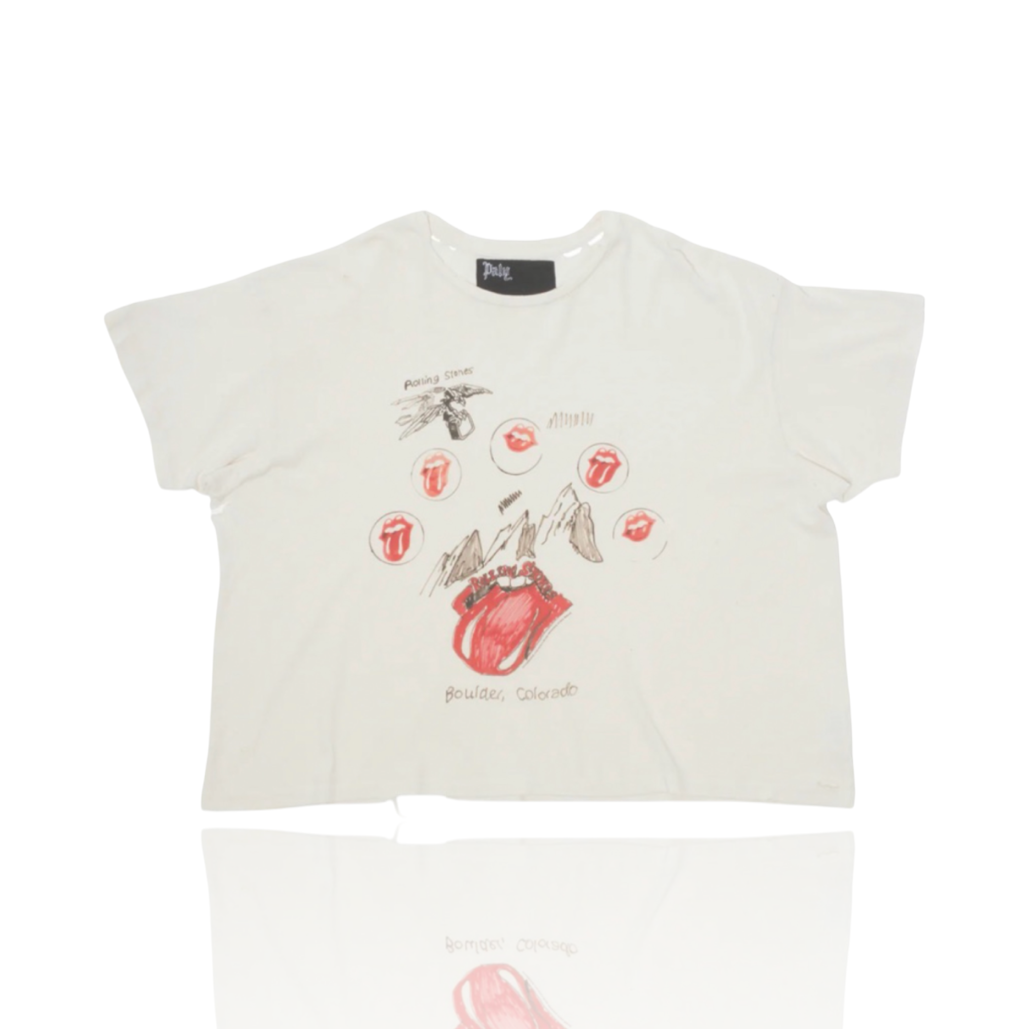 Paly Hollywood Rolling Stones Tee Cream
